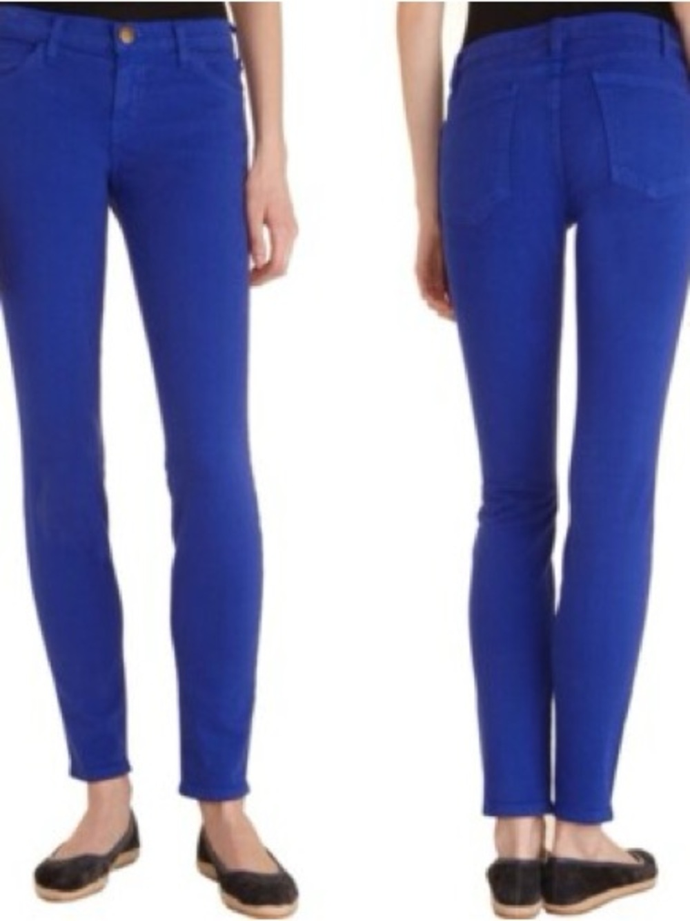 Current/Elliott ankle Skinny Jeans in royal blue 30
